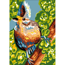 Princesse - Canevas antique Drôle d'oiseaux 32x50 cm
