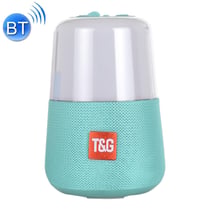 Enceinte Bluetooth Portable Sans Fil LED HiFi Micro SD USB AUX FM Noir Bleu YONIS