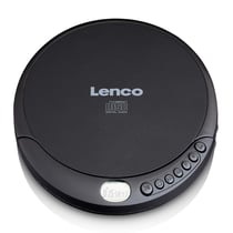 Lenco Lecteur CD, CD-R/RW Portable avec Fonction Recharge Noir