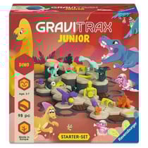 GraviTrax Junior Starter Set Dino - Circuit de billes pour enfants et adultes à partir de 3 ans