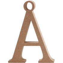 Lettre, Å, H : 15,5 cm, ép. 2 cm, 1 pièce