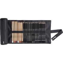 Crayons de couleur - Beaux-arts - Trousse - 24 pièces - Rembrandt Sketching roll - Lyra