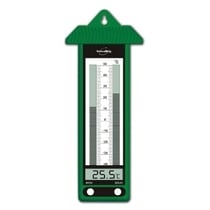 Thermomètre électronique MINI MAXI vert
