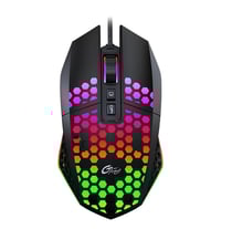 Souris Gaming 8 Touches 1600DPI Lumineuse RGB Silencieuse Confortable YONIS