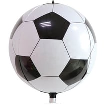 Ballon Aluminium Hélium Ballon de Foot 4D - 45 cm