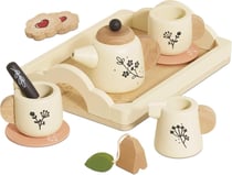 Set De Thé Et Plateau – 12 Pièces - Le Toy Van - Beige