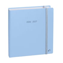 EXECUTIF SEPT COLOR ML Pastel - 16x16 cm - avec élastique - Semainier - 13 mois de août à août