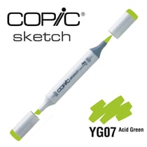 Copic - Marqueur à l'alcool Copic Sketch YG07 Acid Green