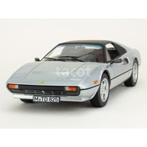 Voiture miniature de collection - NOREV - Ferrari 308 GTS 1982 - Échelle 1/18 - Monté métal - Gris
