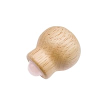 Roll-on de Massage en Quartz Rose et Bois - Omsaé