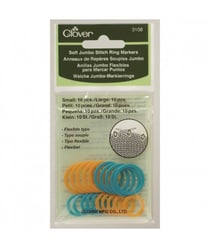 Anneaux de repéres souples Jumbo - Clover Multicolore