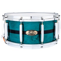 MP4C1465SC-850 Masters Maple Pure Custom Aqua Turquoise Stripe 14" x 6,5" Pearl