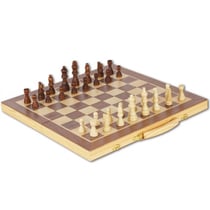 Jeu d'échecs en bois - plateau 41 x 41 cm - jeu de société