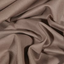 Tissu Coton uni Grande largeur 280cm Santorin Taupe