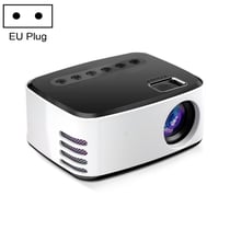 Mini Vidéoprojecteur HD Portable 400 Lumens LED Avec Fonction Écran Partagé Noir YONIS