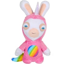 Lapins Crétins Licorne - Lapicorne Rose Sonore - 18 cm