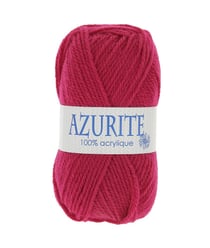 Pelote à tricoter AZURITE de Distrifil - Laissez votre créativité briller à petit prix ! - certifié Oeko-Tex 3019 Fuchsia