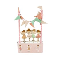 Kit décor gâteau Ballerines