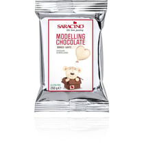 Saracino Chocolat à Modeler 250g - Blanc