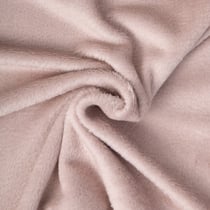 Tissu Doudou uni Taupe