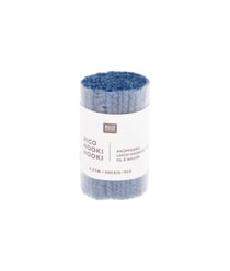 Fil à nouer 6,5 cm - Rico Hooki Hooki - Rico Design Bleu Océan