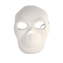 MégaCréa DIY - Masque enfant tête de mort + élastique 21,5 x 16 cm