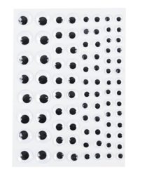 Stickers yeux mobiles X 88 - - Party Pro