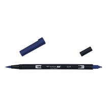 Lot de 6 feutres double pointe - TOMBOW - ABT Dual Brush Pen 569 bleu jet