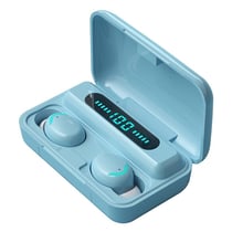 Ecouteurs Bluetooth Avec Réduction De Bruit Et Affichage Digital Innovant Bleu YONIS