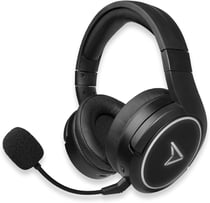Steelplay Impulse - Casque Gaming - PC/Switch/Mobile (Bluetooth) et Filaire PS4/PS5/Xbox One & Series (Jack 3.5mm) - Micro détachable, Batterie 28h, Léger, Confortable, Commandes intégrées, Noir