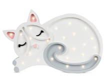 Lampe Veilleuse Chat Blanc