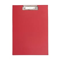 Porte-bloc plastifié - format A4 - rouge - MAUL