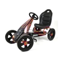 Kart à pédales Cyclone rouge