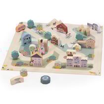 Puzzle à jouer Village des Alpes