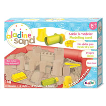Coffret sable à modeler - Château de sable - 1 kg