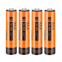 Blister de 4 piles NiMH Micro AAA 750 mAh Rechargeable