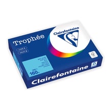 Ramette de papier FSC Clairefontaine - 250 feuilles - Bleu Alizé - A4 - 160g
