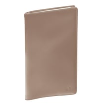 Agenda - 2026 - Affaires - Semainier Planning - Français - Luna - Beige - 14 mois de décembre à janvier - 10x15 cm - Papier Clairefontaine blanc - Croûte de cuir - Fabrication française - Quo Vadis
