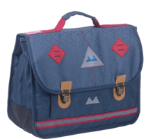 Cartable 35 cm – POIDS PLUME CONFETTIS – Marine – Ultra léger