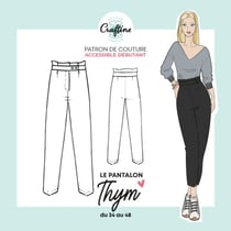 Patron Craftine Pantalon Thym - Format Papier
