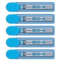 Mine de rechange pour porte-mine PILOT ENO-G Graphite 2B 0.7 mm - Lot de 5 étuis de 12 mines
