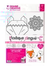 Kit Plastique Dingue Bijoux Collier nature