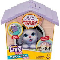 Set de jeu peluche et niche. Révélation surprise