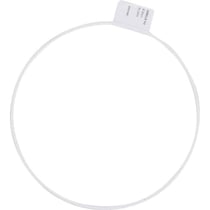 Graine Créative - Armature abat-jour cercle Rilsan Diamètre 20 cm blanc