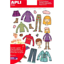 Apli Agipa - Gommettes Les vêtements x 66