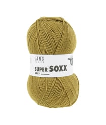 Pelote à tricoter SUPER SOXX 4 fils - 100 Gr - Lang Yarns - La laine à chaussettes incontournable 0050 Jaune