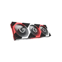 ASUS ROG Eurux GR120 ARGB Ventilateurs Boîtier PC Reverse Triple Pack 120 mm PWM Noir/Blanc