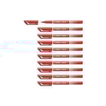 STABILO Feutre à pointe fine sensor, tracé: 0,3 mm, rouge , lot de 10