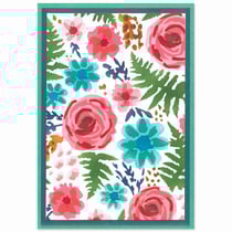 Pochoirs superposés A6 - Fleurs - 4 pièces - Sizzix