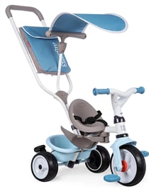 Tricycle Baby Balade Plus Bleu - Smoby